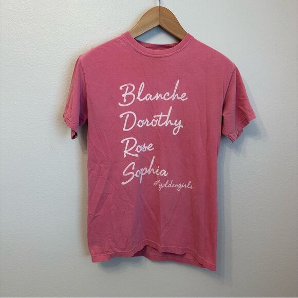 Golden Girls Comfort Colors Pink T-Shirt - Picture 1 of 4